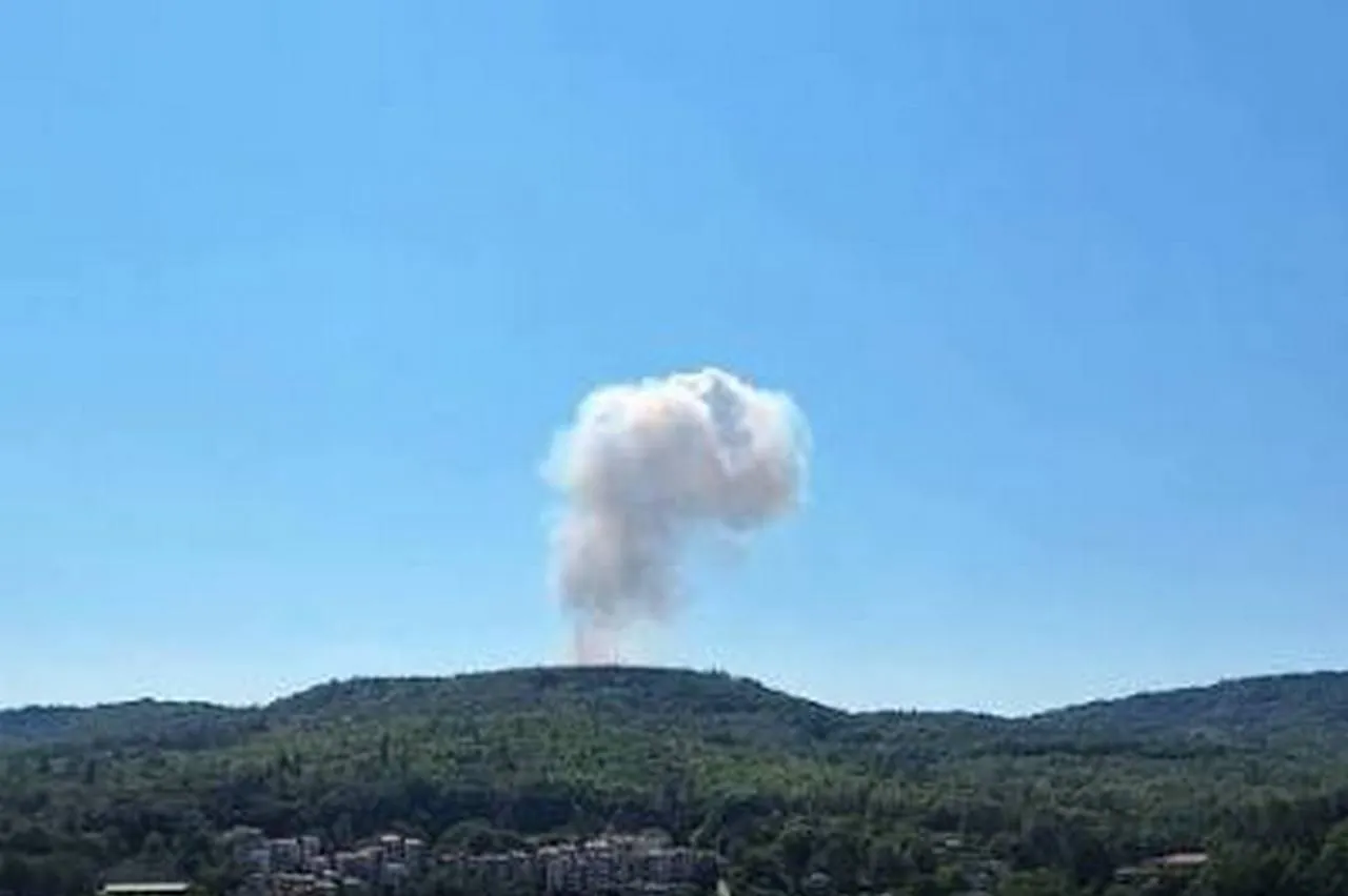 Взрыв на заводе по выпуску боеприпасов в Болгарии