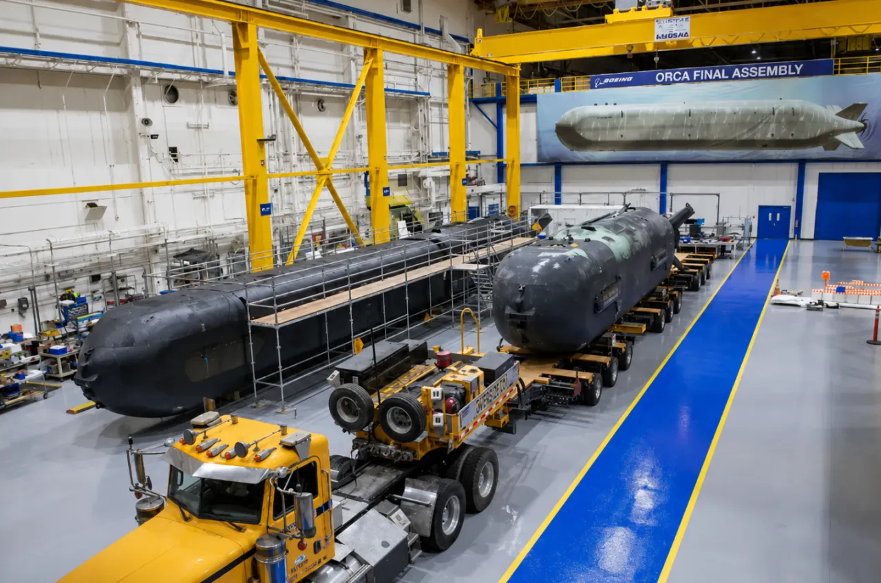 Тысяча миль под водой: ВМС США испытали беспилотную подводную лодку Orca
