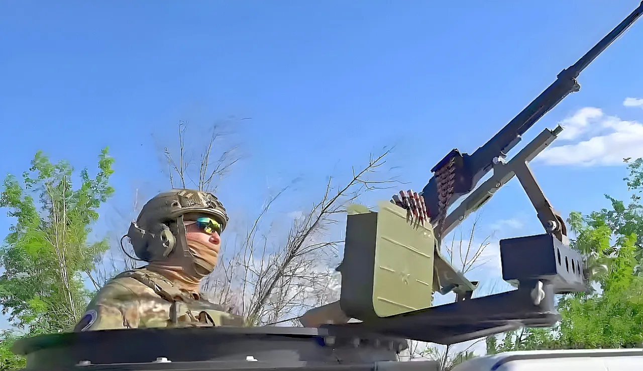 Видео: бойцы ополчения «БАРС-Курск» сбили из пулемёта ракету FP-5 «Фламинго»