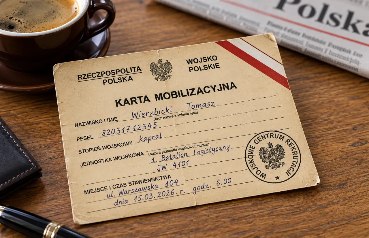 В Польше началась рассылка мобилизационных предписаний резервистам