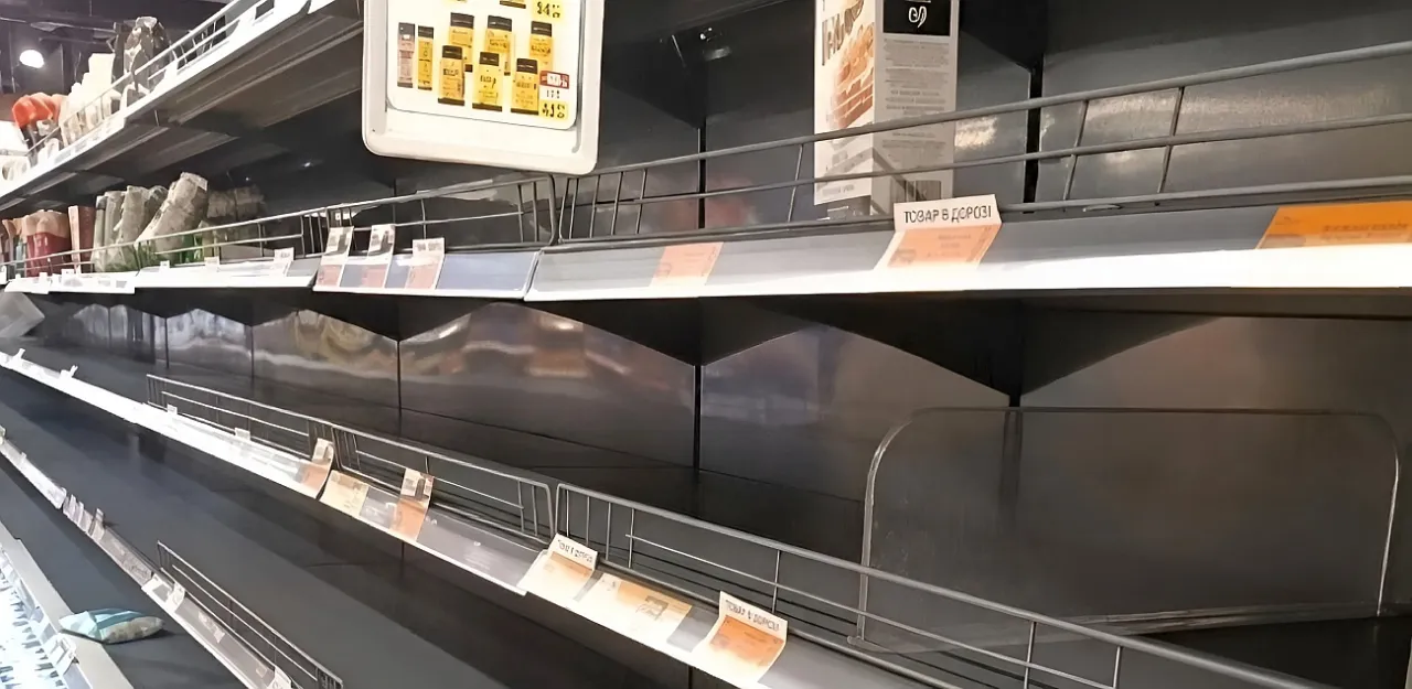В украинских магазинах будут штрафовать за съёмку пустых полок