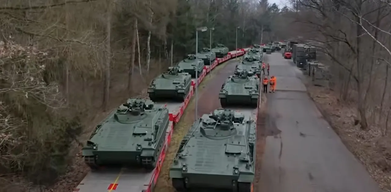 «Надёжный партнёр Украины»: Rheinmetall показал эшелоны с поставками ВСУ