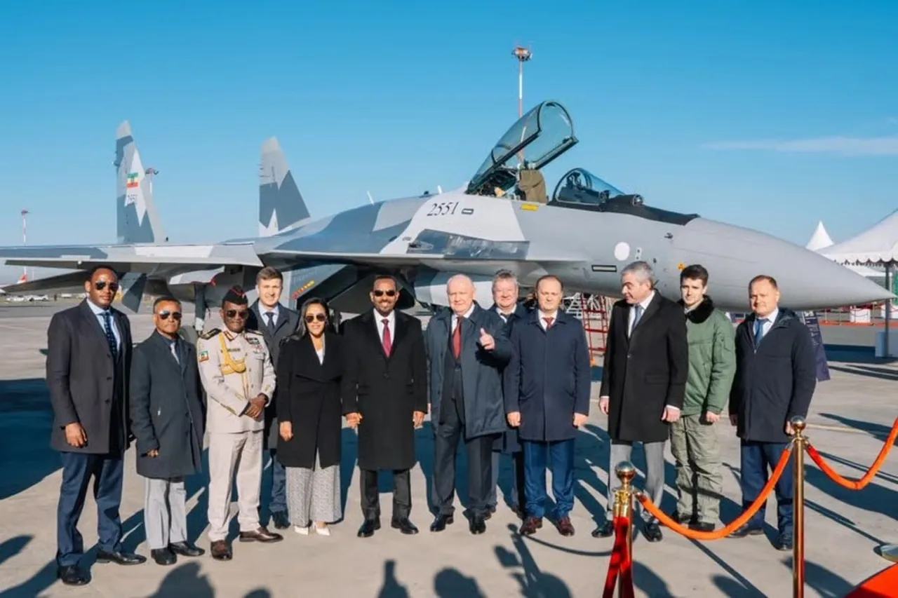 Су-35 с эфиопским флагом: Аддис-Абеба получила партию российских истребителей