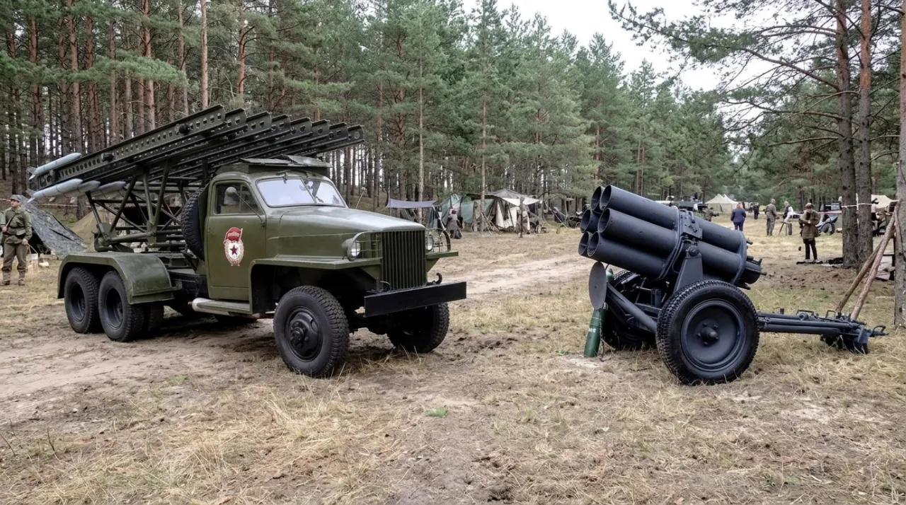 Дуэль не на равных: «Катюша» против Nebelwerfer